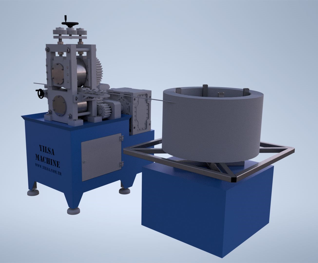 Wire Flattening Machines pictures with wire