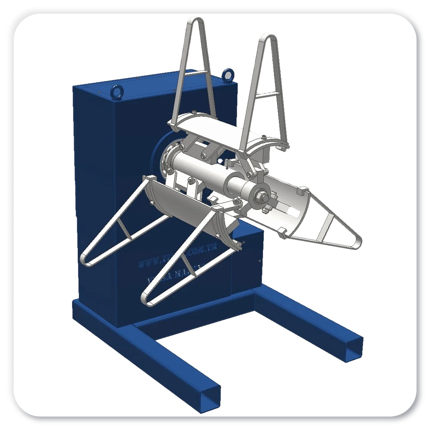Uncoiler Machine design picture