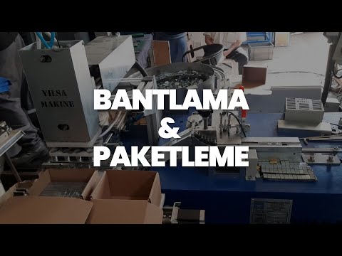 Taping And Packaging Machine working video with package box